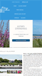 Mobile Screenshot of kleines-strandhaus-stein.com